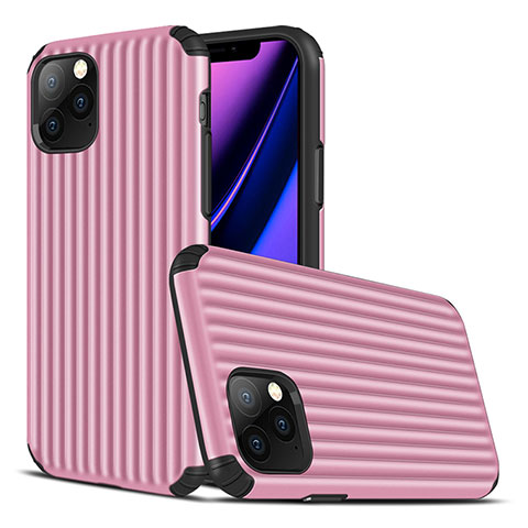 Custodia Silicone Cover Morbida Line Z01 per Apple iPhone 11 Pro Rosa