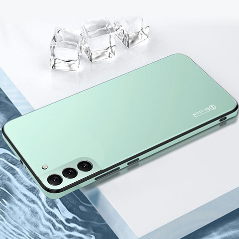 Custodia Silicone e Plastica Opaca Cover per Samsung Galaxy S22 5G Verde