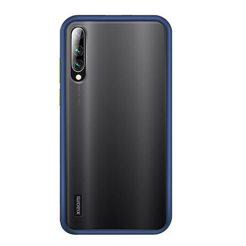 Custodia Silicone e Plastica Opaca Cover R02 per Xiaomi Mi A3 Blu