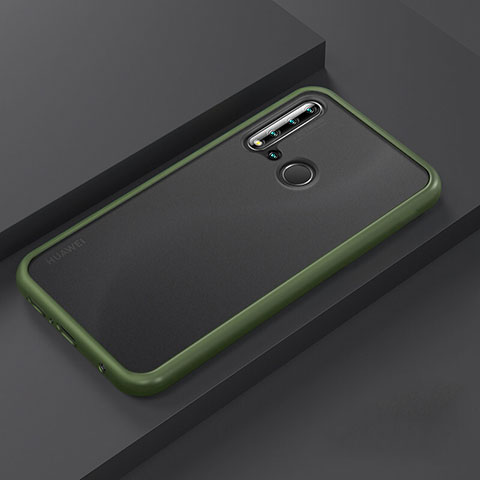 Custodia Silicone e Plastica Opaca Cover R03 per Huawei Nova 5i Verde