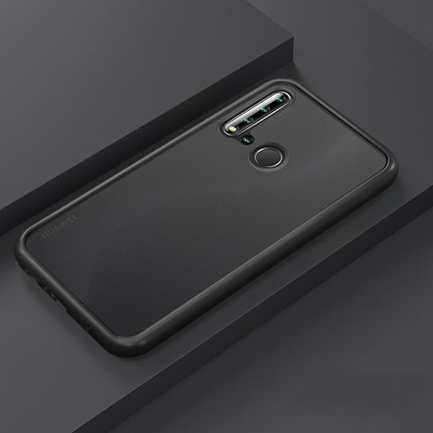 Custodia Silicone e Plastica Opaca Cover R03 per Huawei P20 Lite (2019) Nero