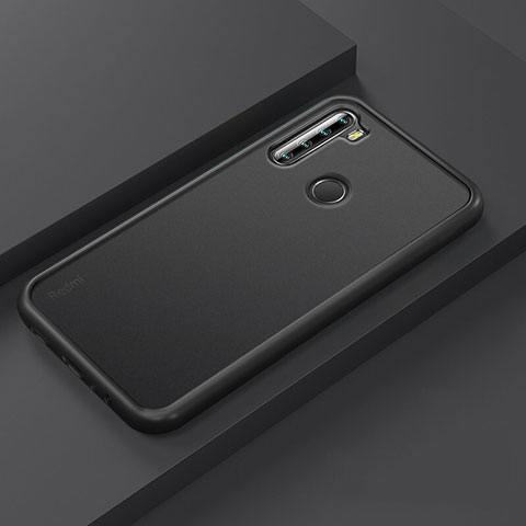 Custodia Silicone e Plastica Opaca Cover R03 per Xiaomi Redmi Note 8 (2021) Nero