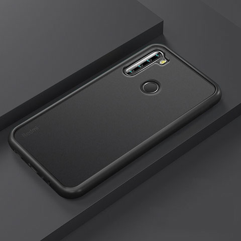 Custodia Silicone e Plastica Opaca Cover R03 per Xiaomi Redmi Note 8 Nero