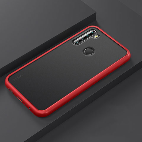Custodia Silicone e Plastica Opaca Cover R03 per Xiaomi Redmi Note 8T Rosso