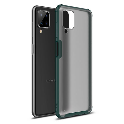 Custodia Silicone e Plastica Opaca Cover U01 per Samsung Galaxy A12 Verde