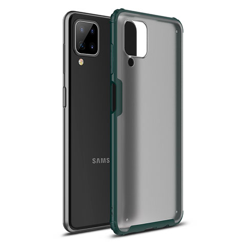 Custodia Silicone e Plastica Opaca Cover U01 per Samsung Galaxy F12 Verde