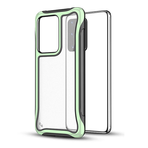 Custodia Silicone e Plastica Opaca Cover YF1 per Samsung Galaxy S20 Plus Verde