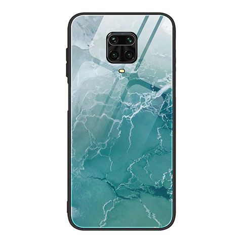 Custodia Silicone Gel Laterale Fantasia Modello Specchio Cover JM1 per Xiaomi Poco M2 Pro Verde