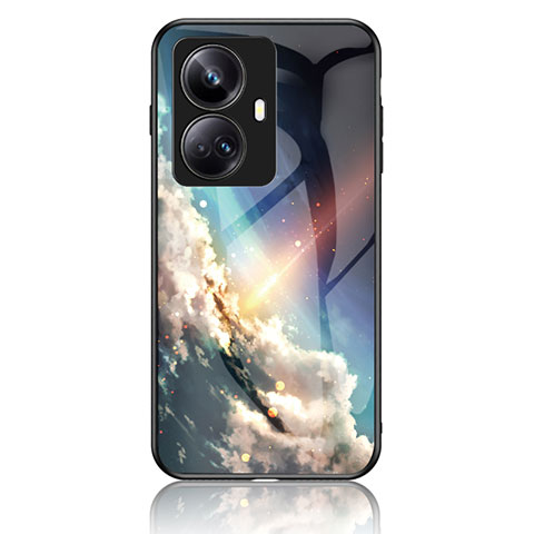 Custodia Silicone Gel Laterale Fantasia Modello Specchio Cover LS2 per Realme 10 Pro+ Plus 5G Multicolore