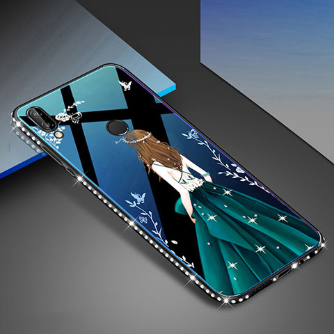 Custodia Silicone Gel Laterale Fantasia Modello Specchio Cover per Huawei Nova 3e Multicolore
