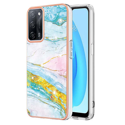 Custodia Silicone Gel Morbida Fantasia Modello Cover Y05B per Oppo A56 5G Colorato