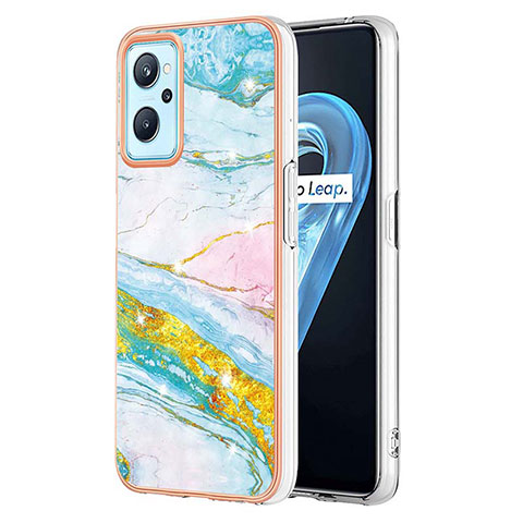 Custodia Silicone Gel Morbida Fantasia Modello Cover Y05B per Oppo A96 4G Colorato