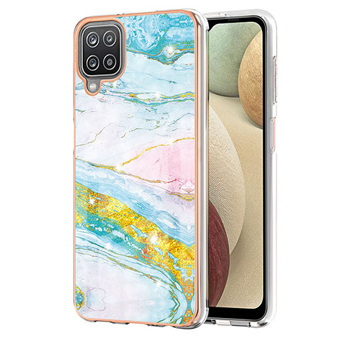 Custodia Silicone Gel Morbida Fantasia Modello Cover Y05B per Samsung Galaxy M12 Colorato