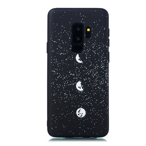 Custodia Silicone Gel Morbida Mistica Luna Stelle Cover per Samsung Galaxy S9 Plus Multicolore