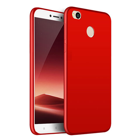 Custodia Silicone Morbida Lucido per Huawei P8 Lite (2017) Rosso