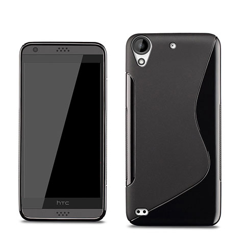 Custodia Silicone Morbida S-Line per HTC Desire 530 Nero
