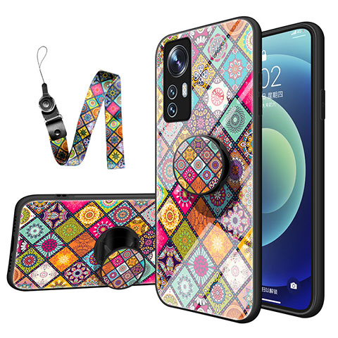 Custodia Silicone Specchio Laterale Cover M01 per Xiaomi Mi 12 5G Multicolore