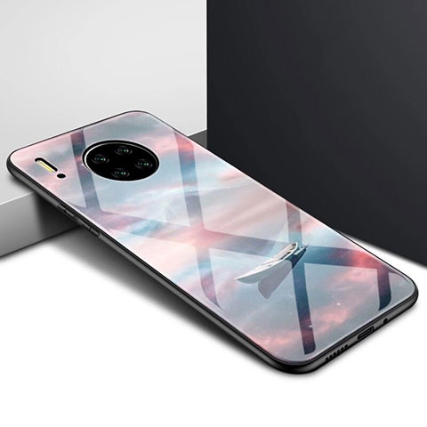 Custodia Silicone Specchio Laterale Cover per Huawei Mate 30 Multicolore