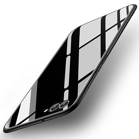 Custodia Silicone Specchio Laterale Cover per Huawei Nova 2S Nero