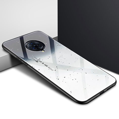 Custodia Silicone Specchio Laterale Cover per Vivo Nex 3 5G Grigio