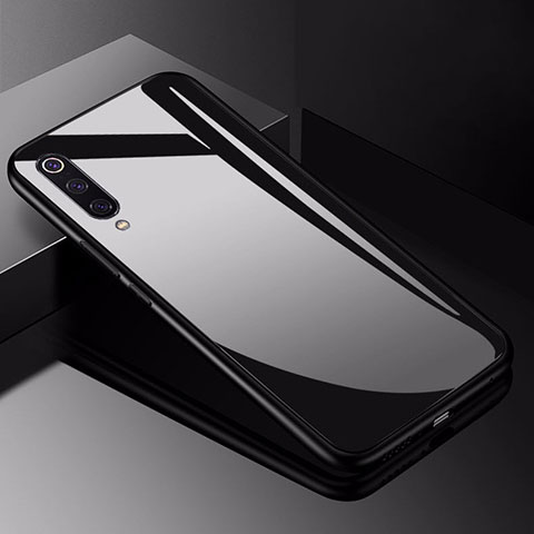 Custodia Silicone Specchio Laterale Cover per Xiaomi Mi 9 SE Nero