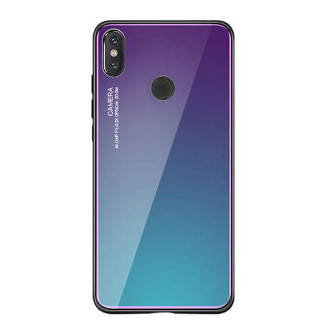 Custodia Silicone Specchio Laterale Sfumato Arcobaleno Cover per Xiaomi Mi 8 SE Multicolore