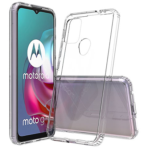 Custodia Silicone Trasparente Laterale Cover per Motorola Moto G10 Power Chiaro