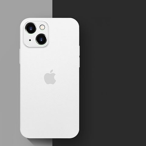 Custodia Silicone Trasparente Laterale Cover WT1 per Apple iPhone 15 Bianco