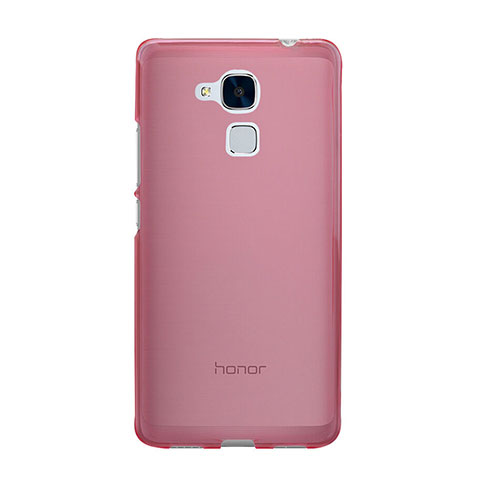 Custodia Silicone Trasparente Ultra Slim Morbida per Huawei GT3 Rosa