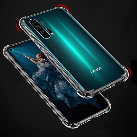 Custodia Silicone Trasparente Ultra Slim Morbida per Huawei Honor 20 Pro Chiaro