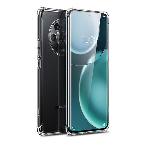 Custodia Silicone Trasparente Ultra Slim Morbida per Huawei Honor Magic4 5G Chiaro