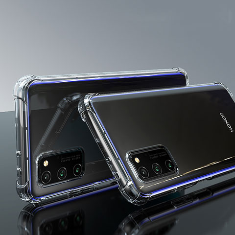 Custodia Silicone Trasparente Ultra Slim Morbida per Huawei Honor V30 Pro 5G Chiaro