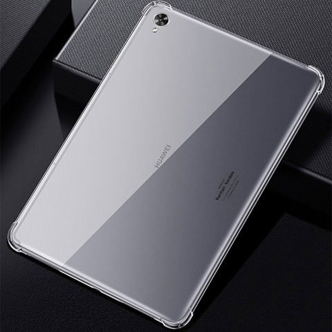 Custodia Silicone Trasparente Ultra Slim Morbida per Huawei MatePad 10.8 Chiaro