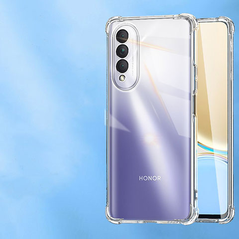 Custodia Silicone Trasparente Ultra Slim Morbida per Huawei Nova 10z Chiaro