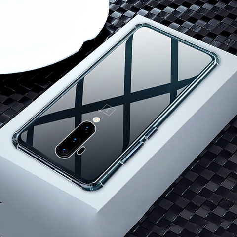 Custodia Silicone Trasparente Ultra Slim Morbida per OnePlus 7T Pro 5G Chiaro