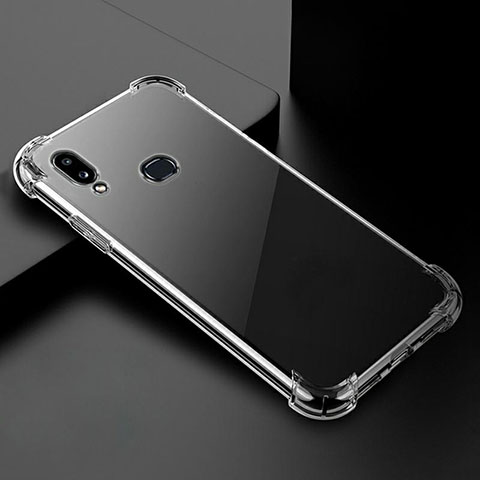 Custodia Silicone Trasparente Ultra Slim Morbida per Samsung Galaxy A10s Chiaro