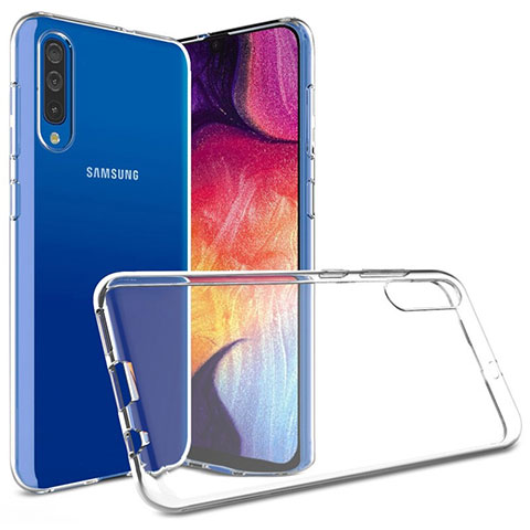 Custodia Silicone Trasparente Ultra Slim Morbida per Samsung Galaxy A50S Chiaro