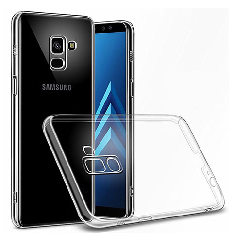 Custodia Silicone Trasparente Ultra Slim Morbida per Samsung Galaxy On6 (2018) J600F J600G Chiaro