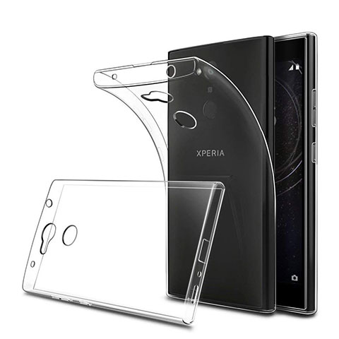 Custodia Silicone Trasparente Ultra Slim Morbida per Sony Xperia L2 Chiaro