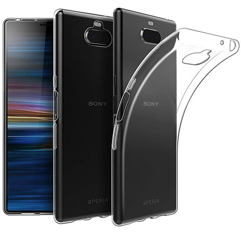 Custodia Silicone Trasparente Ultra Slim Morbida per Sony Xperia XA3 Ultra Chiaro