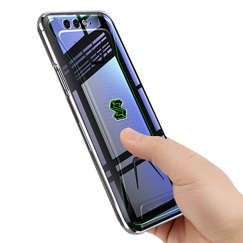 Custodia Silicone Trasparente Ultra Slim Morbida per Xiaomi Black Shark Chiaro