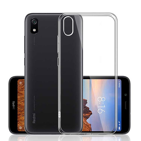 Custodia Silicone Trasparente Ultra Slim Morbida per Xiaomi Redmi 7A Chiaro