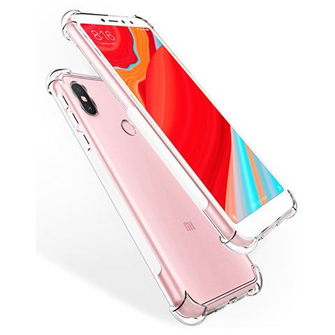 Custodia Silicone Trasparente Ultra Slim Morbida per Xiaomi Redmi Y2 Chiaro