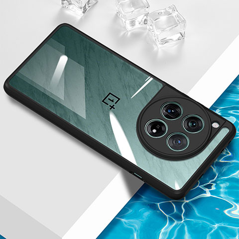 Custodia Silicone Trasparente Ultra Sottile Cover Morbida BH1 per OnePlus Ace 3 5G Nero