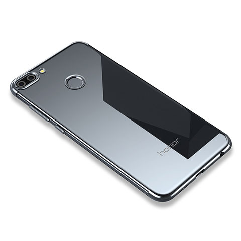 Custodia Silicone Trasparente Ultra Sottile Cover Morbida H01 per Huawei Honor 9i Grigio