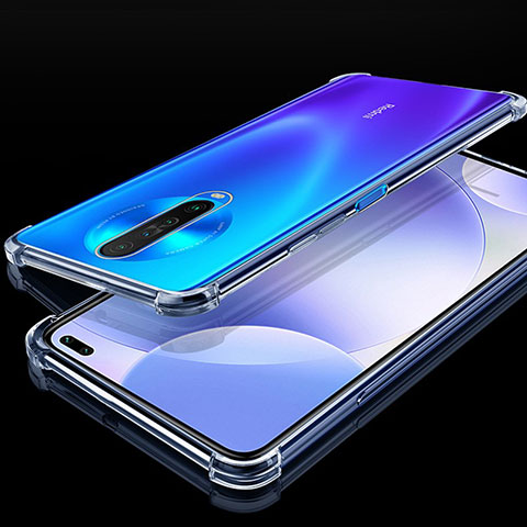 Custodia Silicone Trasparente Ultra Sottile Cover Morbida H01 per Xiaomi Redmi K30 5G Chiaro