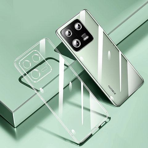 Custodia Silicone Trasparente Ultra Sottile Cover Morbida H02 per Xiaomi Mi 13 Pro 5G Chiaro