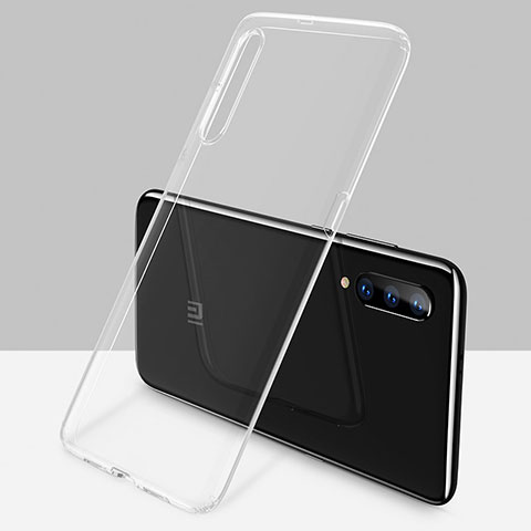 Custodia Silicone Trasparente Ultra Sottile Cover Morbida H02 per Xiaomi Mi 9 Chiaro