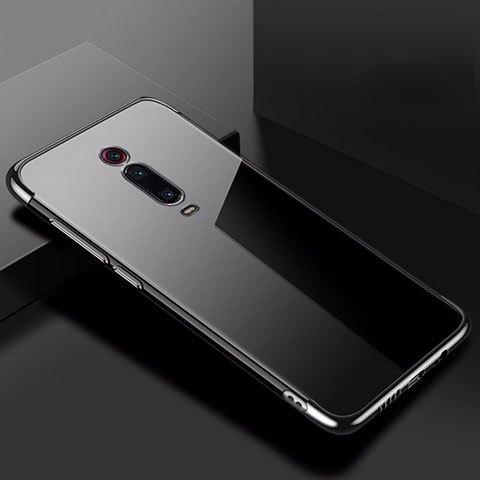 Custodia Silicone Trasparente Ultra Sottile Cover Morbida H02 per Xiaomi Redmi K20 Pro Nero