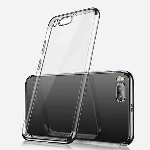 Custodia Silicone Trasparente Ultra Sottile Cover Morbida H03 per Xiaomi Mi Note 3 Nero